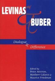 Front cover of Levinas y Buber by Maurice S. Friedman