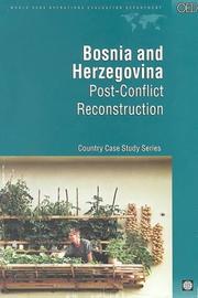 Front cover of Bosnia and Herzegovina by Alcira Kreimer