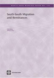 Front cover of South-south migration and remittances by Dilip Ratha