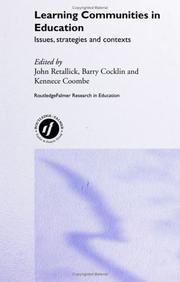 Cover of Learning Communities in Education by John Retallick