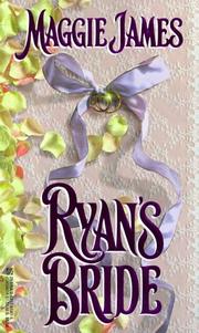 Cover of Ryan's Bride by Maggie James