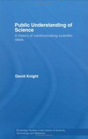 Front cover of Public Understanding of Science by David Marcus Knight