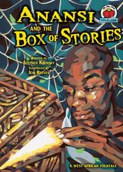 Front cover of Anansi and the box of stories by Stephen Krensky