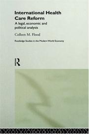 Cover of International health care reform by Colleen M. Flood