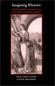 Cover of Imagining Rhetoric by Janet Carey Eldred
