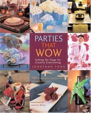 Front cover of Parties that Wow by Jonathan Fong