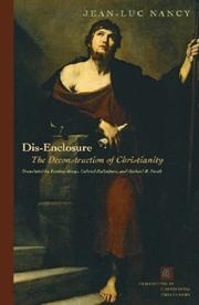 Cover of Dis-Enclosure by Jean-Luc Nancy