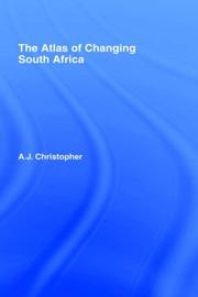 Front cover of Atlas of South African Change by A.J Christopher