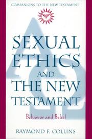 Front cover of Sexual Ethics and The New Testament by Raymond F. Collins
