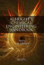 Front cover of Albright's Chemical Engineering Handbook by Lyle Albright