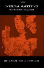 Cover of Internal Marketing by Richard Varey