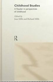 Cover of Childhood Studies by Richard Mills
