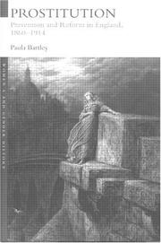 Cover of Prostitution by Paula Bartley