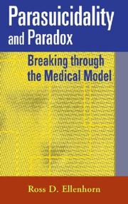 Front cover of Parasuicidality and Paradox by Ross D. Ellenhorn