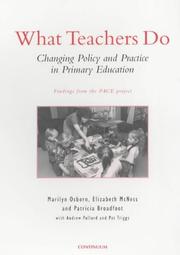 Cover of What teachers do by Marilyn Osborn