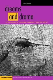 Front cover of Dreams and Drama by Alan Roland