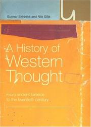 Cover of History of Western Thought by Gunnar Skirbekk