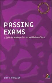Cover of Passing Exams by Dawn Hamilton