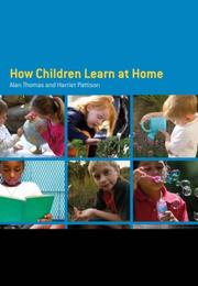 Cover of How children learn at home by Alan Thomas
