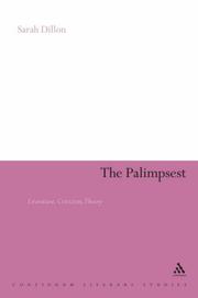 Cover of The Palimpsest by Sarah Dillon
