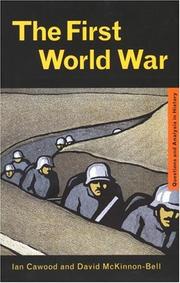 Cover of The First World War by Ian Cawood