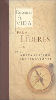 Front cover of Palabaras de Vida para Líderes by Zondervan Publishing Company