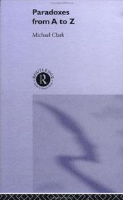 Front cover of Paradoxes from A to Z by Michael Clark