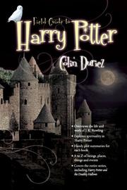 Cover of Field Guide to Harry Potter by Colin Duriez