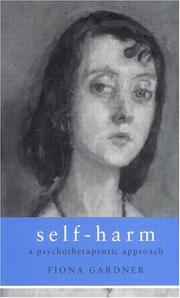 Cover of Self-Harm by Fiona Gardner
