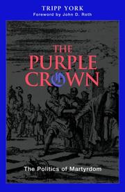 Cover of The purple crown by Tripp York