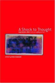 Cover of A shock to thought by Brian Massumi