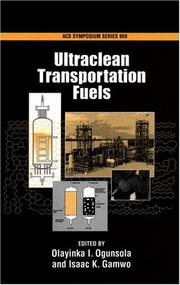 Front cover of Ultraclean transportation fuels by Olayinka I. Ogunsola