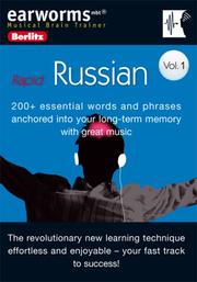 Cover of Earworms Russian (Berlitz Earworms) by Inc. Berlitz International