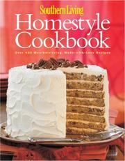 Front cover of Southern Living Homestyle Cookbook by Southern Living Magazine