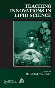 Front cover of Teaching Innovations in Lipid Science by Randall J. Weselake
