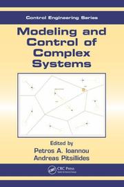 Front cover of Modeling and control of complex systems by Petros A. Ioannou