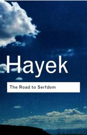 Cover of The Road to Serfdom by Friedrich A. von Hayek