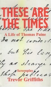 Cover of These Are the Times by Trevor R. Griffiths