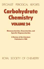 Front cover of Carbohydrate Chemistry by R. J. Ferrier