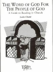 Front cover of Word of God for the People of God by Leslie Chadd