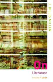 Cover of On Literature (Thinking in Action) by J. Hillis Miller