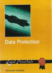 Cover of Data Protection by Hammond Suddards