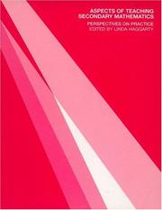 Cover of Aspects of teaching secondary mathematics by Linda Haggarty