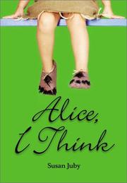 Cover of Alice, I Think by Susan Juby