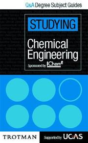 Front cover of Studying Chemical Engineering (Q & A Degree Subject Guides) by Unknown