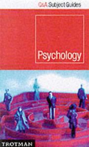 Cover of Studying psychology by Ian Hocking