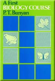 Front cover of First Biology Course by P. T. Bunyan