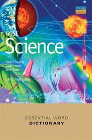 Front cover of Gcse Science Essential Word Dictionary (Essential Word Dictionaries) by David Chaundy