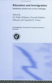 Front cover of Education and Immigration by Gajendra Verma