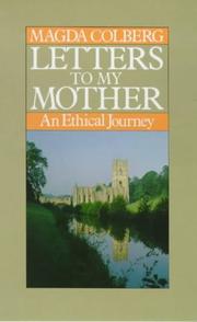 Cover of Letters to My Mother by Magda Colberg